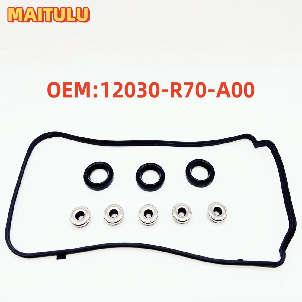 High Quality OEM 12030-R70-A00 12030R70A00 Valve Cover Gasket Set For Honda Accord 3.5 V6 2008 - 2012 Auto Parts