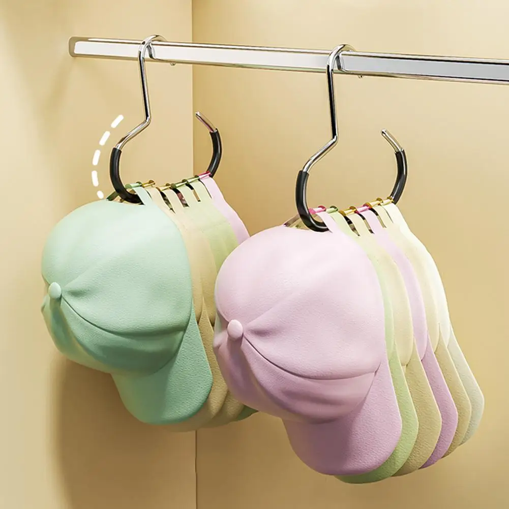 5pcs Versatile Manganese Steel Round Hook - Perfect for Hats, Ties, Scarves & Bags, Strong Load-Bearing, Non-Deformable