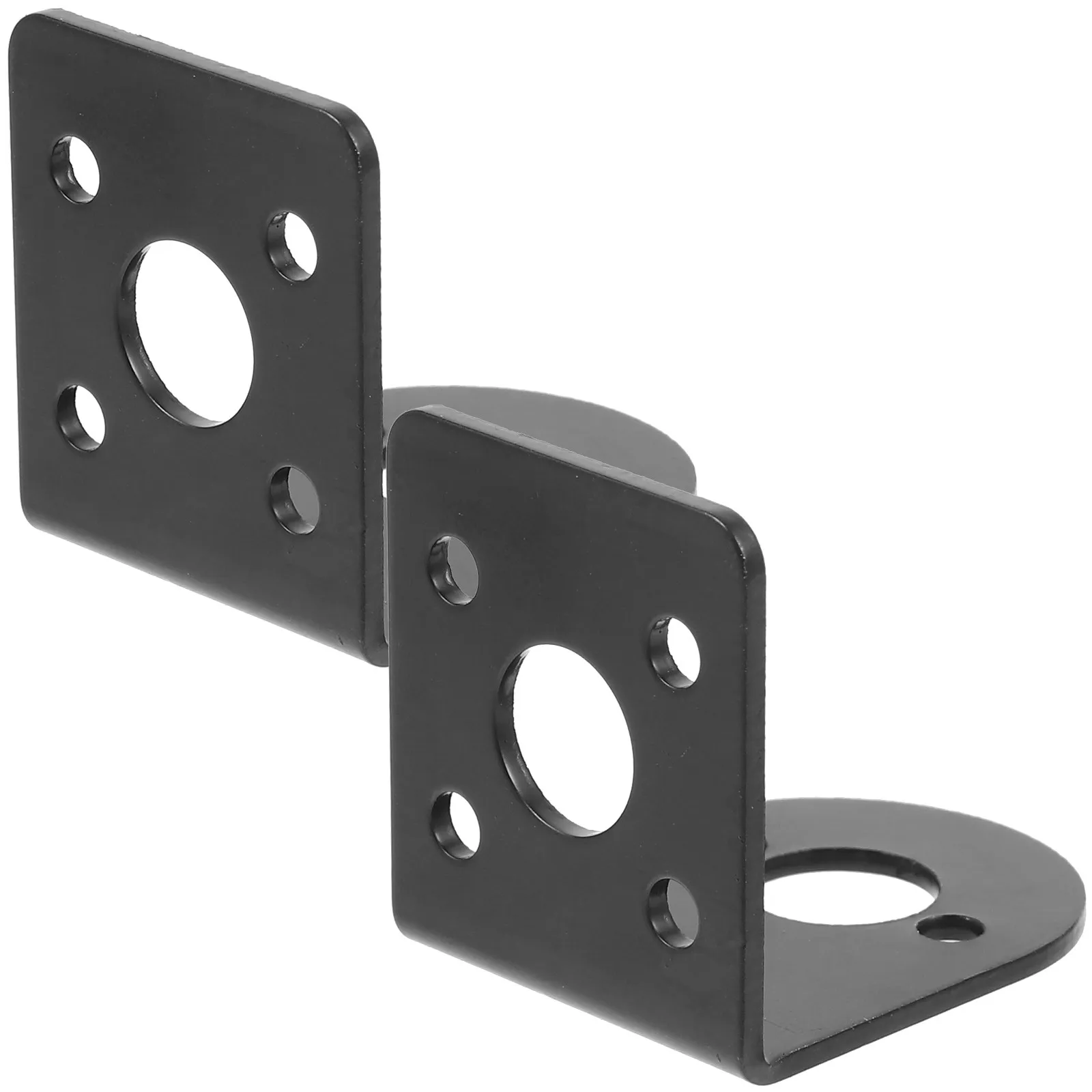 2Pcs Motor Mounting Bracket L Shaped Dc Gear Motor Base Stable Metal Mounting Holder for Automation Mechanical Equipment