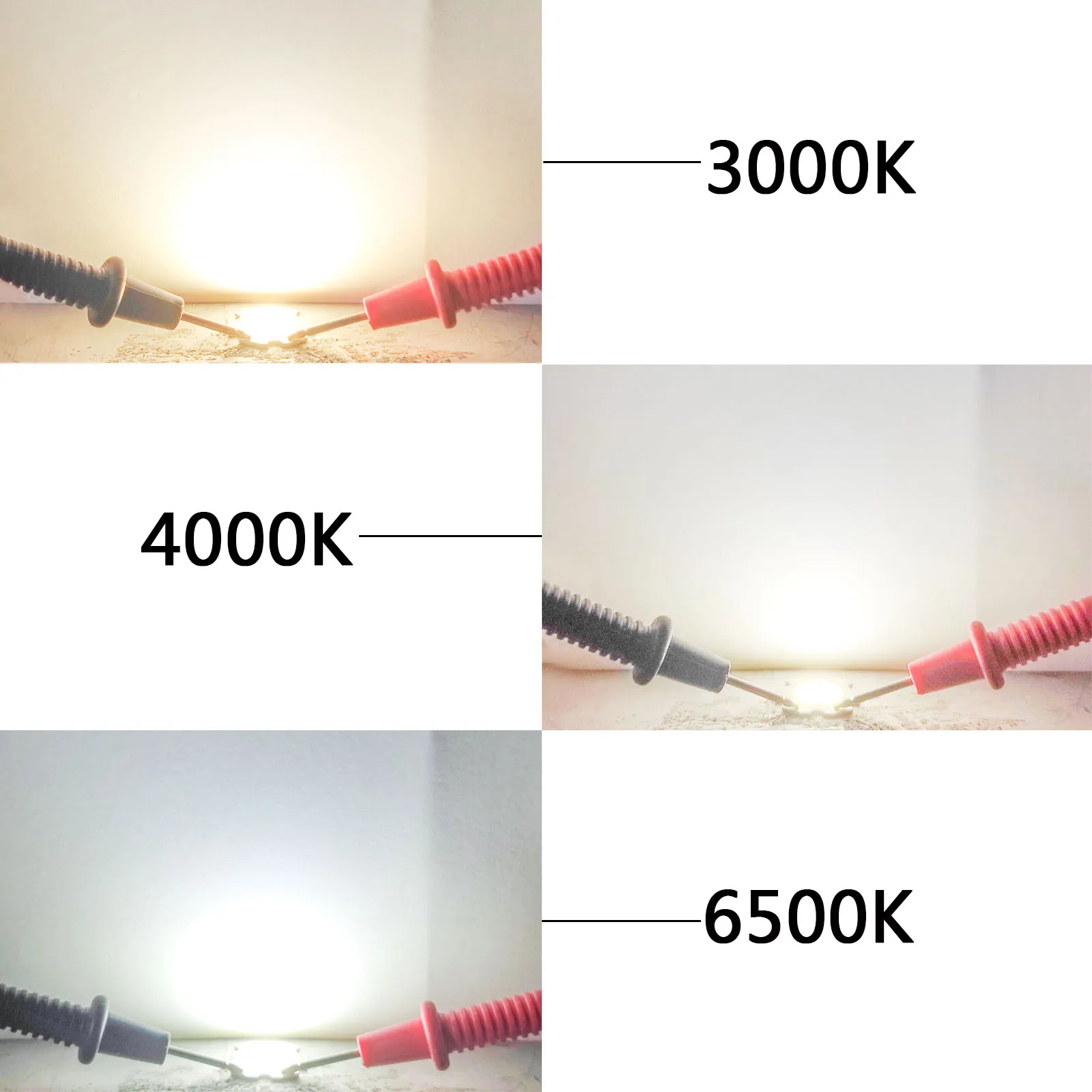 5pcs 3W 5W 7W 10W COB แหล่งกําเนิดแสง LED ชิปหลอดไฟ Light-Emitting Diode Bridgelux ชิป 20 มม.สําหรับ Spotlight Downlight DIY