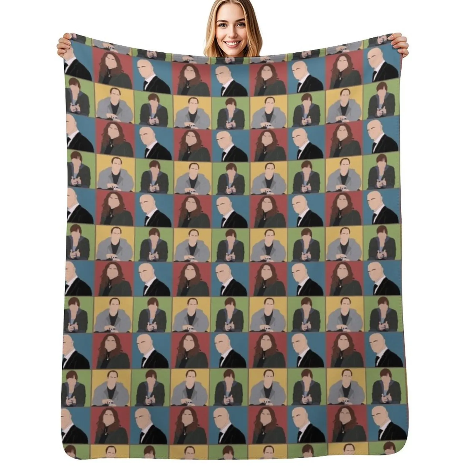 

Benson Stabler Pattern SVU Throw Blanket Warm Cozy Throw Blanket for Living Room Couch