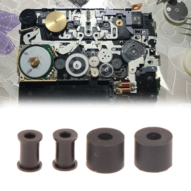 New 2Pcs Rubber Pinch Roller For S Walkman WM-FX WM-EX WM-GX Tape Recorder Cassette Deck