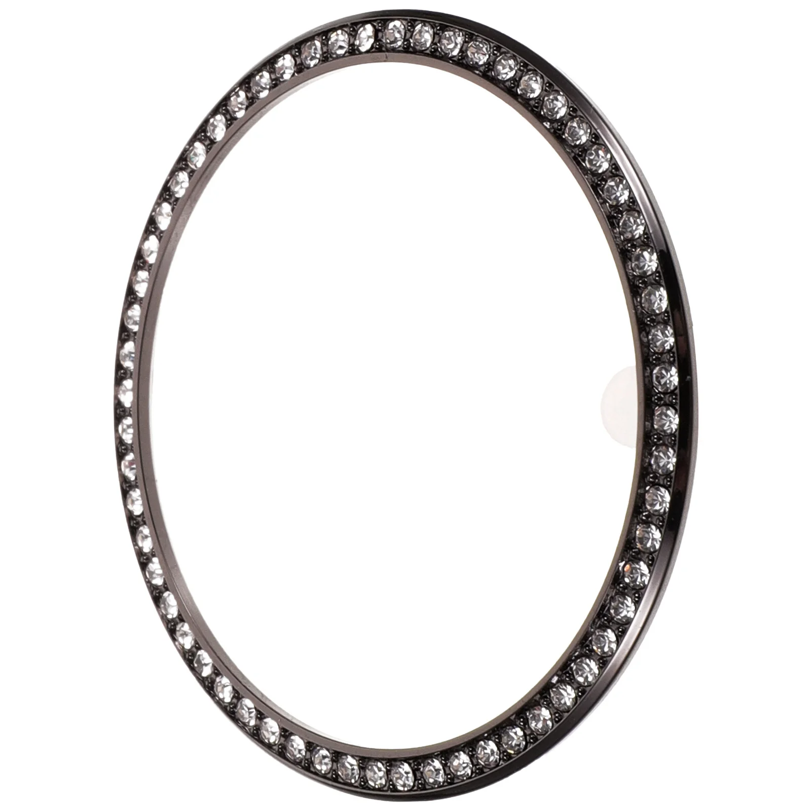 

1 set Diamond Bezel Ring for Watch 3 Black 41mm Alloy Bezel Stylish Accessory Protective Case Dustproof Cover Watch