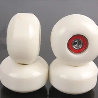 4pcs/Set 52mm Durable Skateboard PU Wheels Temperature Resistance Skateboard Accessory 2