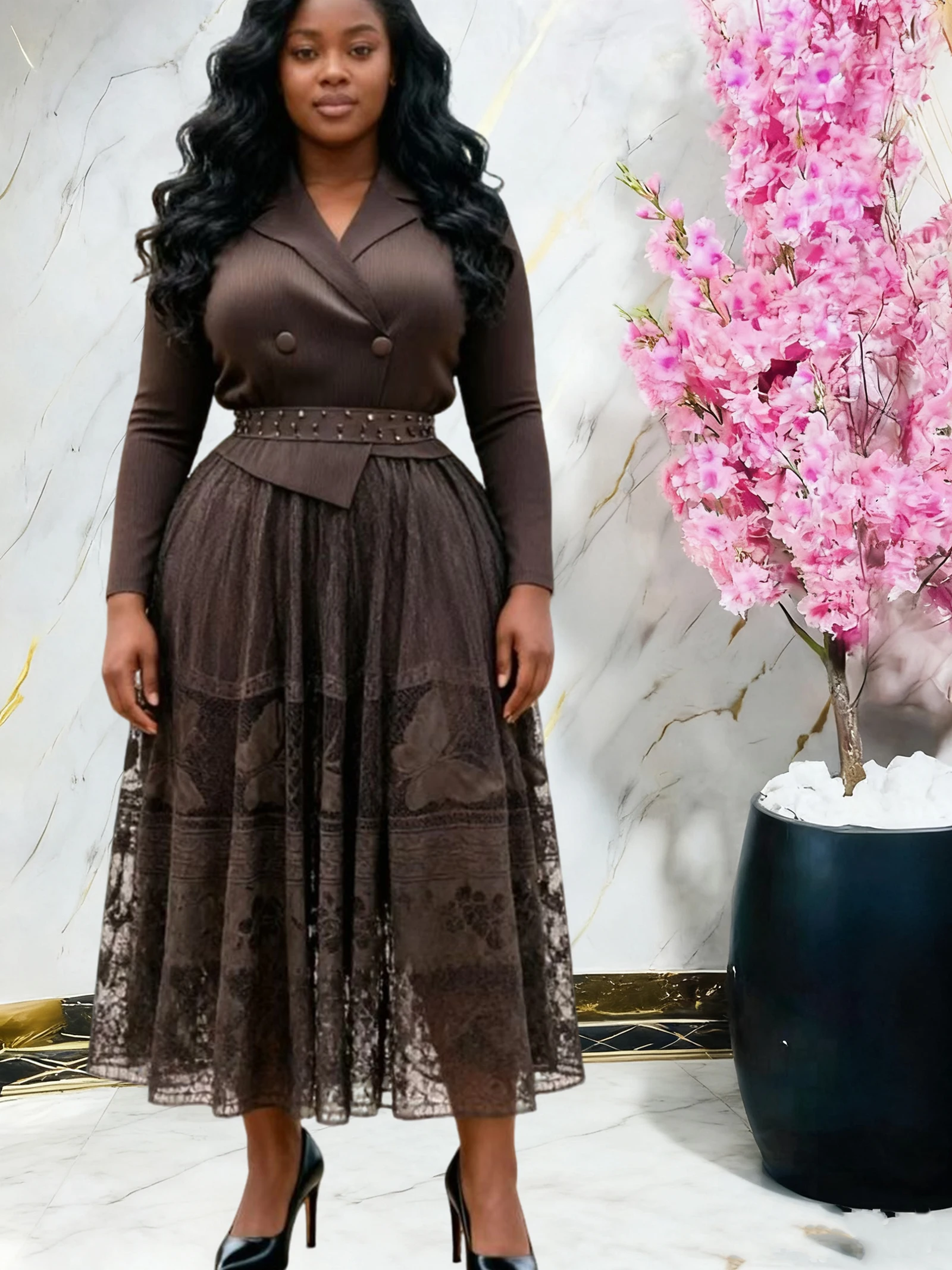 Wedding Party Dress Traditional African Dresses for Woman Fashion Caftan Outfit Dashiki Robe Africaine, Elegant Womens Dress 202