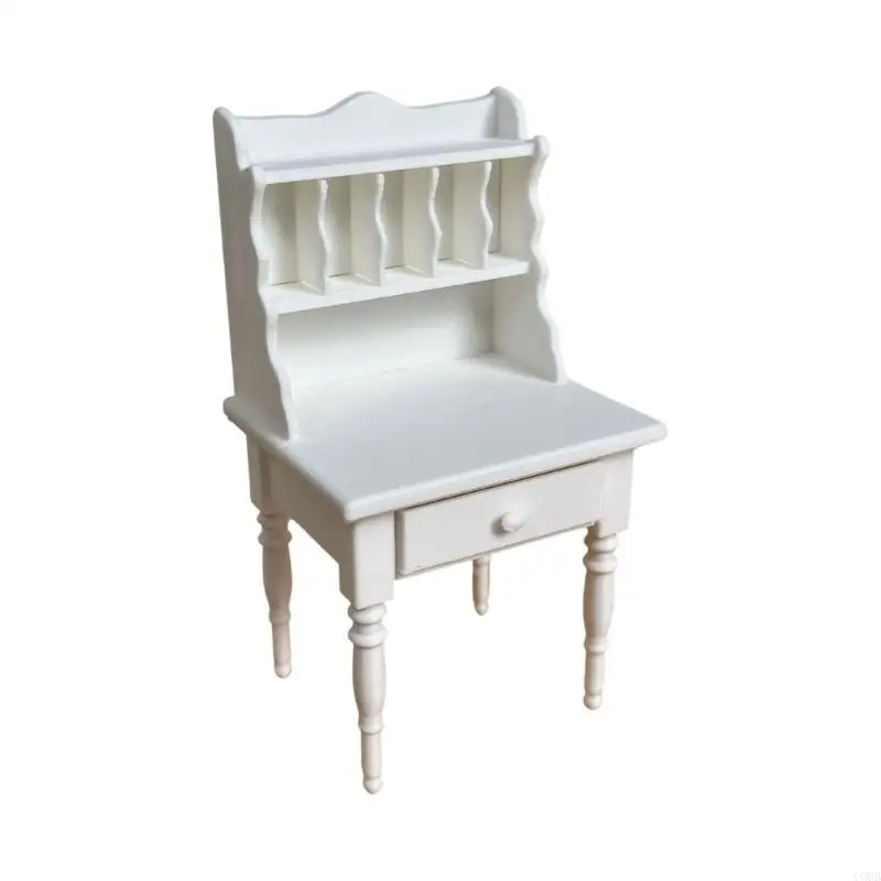 CORB Small Size Furniture Craft Decoration Photo Props Small House Table For Doll House Display And Creative Scenes Enduring