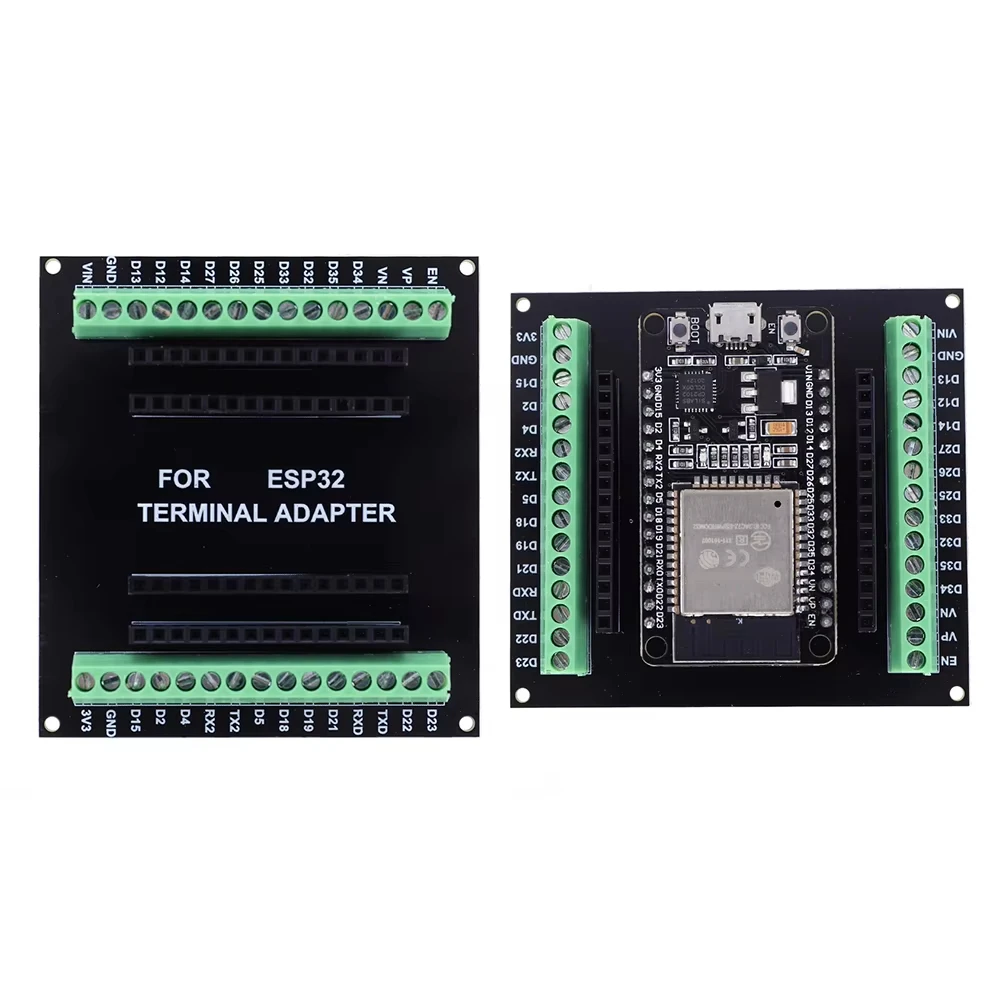 32S Expansion Board CP2102 NodeMCU-32S Lua 30pin/38Pin Module GPIO E32 WiFi Bluetooth Low Power Module view 2
