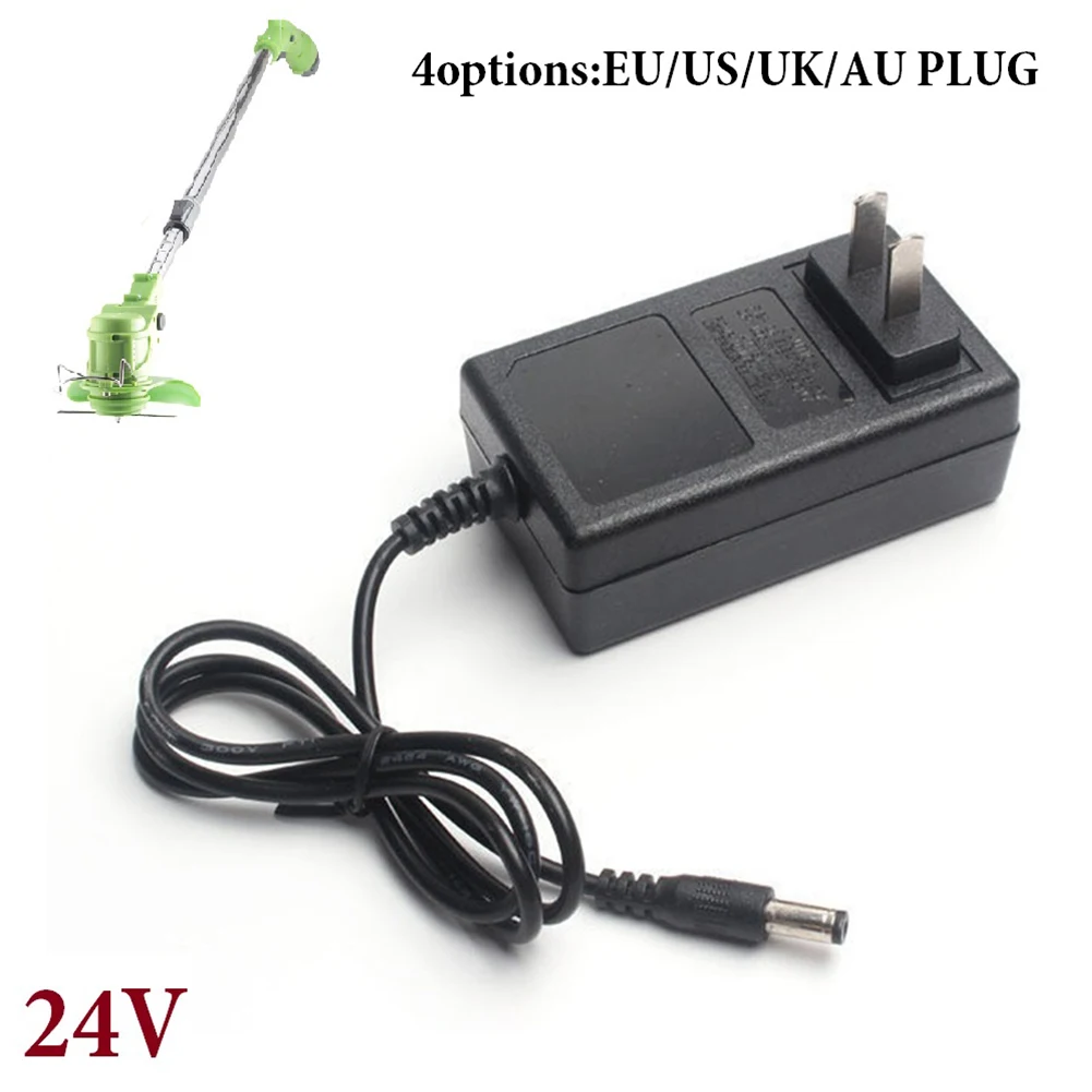 1 Pcs Electrical Lawn Mower Charger Tractors Charger For 24V Cordless Grass Trimmer Charger Garden Tools Accessories