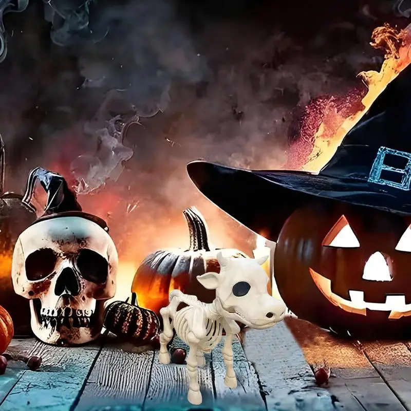 

Корова, скелет, Декор, имитация, крутой Скелет животного, статуя, скелеты, фигурка коровы, праздничный страшный скелет, украшение быка