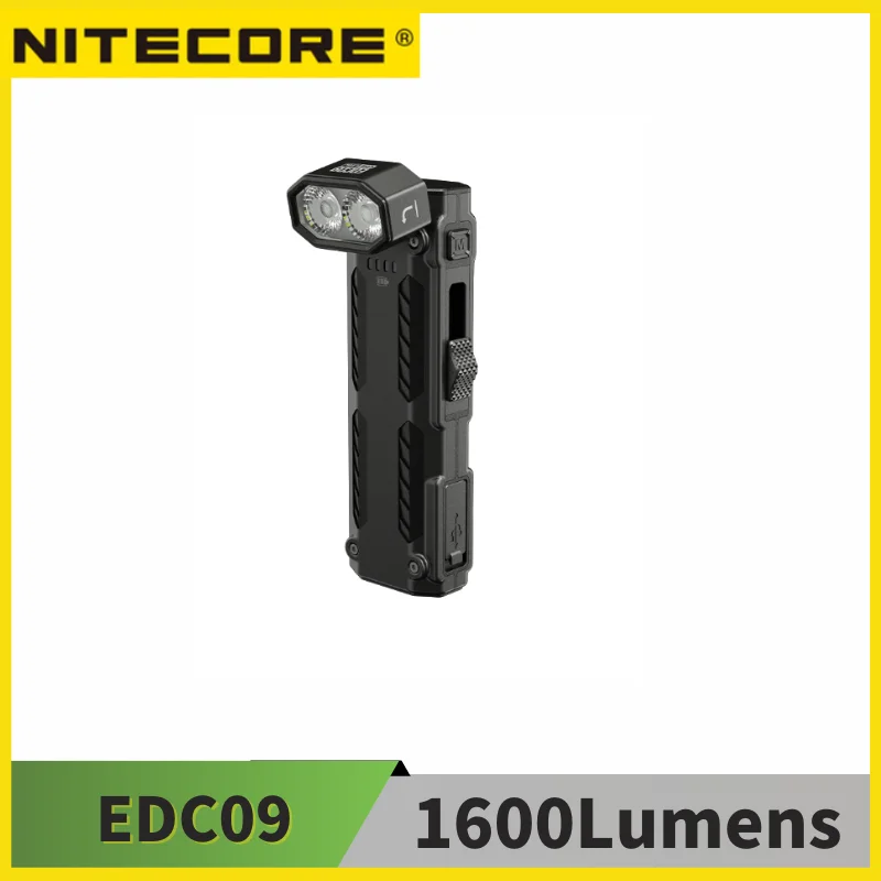 nitecore-edc09-1600-lumens-high-cri-three-color-temperatures-adjustable-angle-rechargeable-edc-flashlight