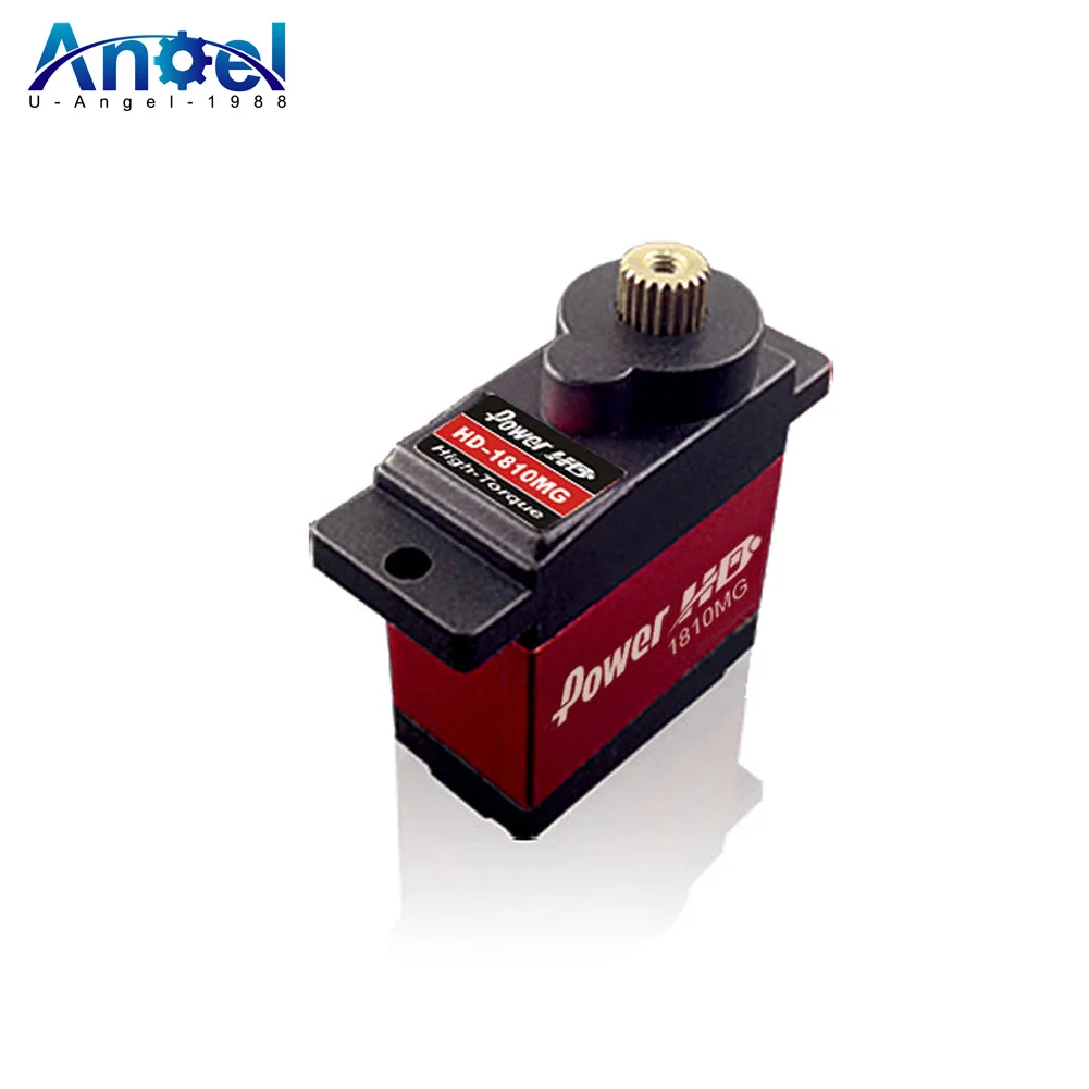 

Микроцифровой сервопривод Power HD-1810MG 3,9 кг/15,8 г с алюминиевым корпусом для модели вертолета Flybarless 450