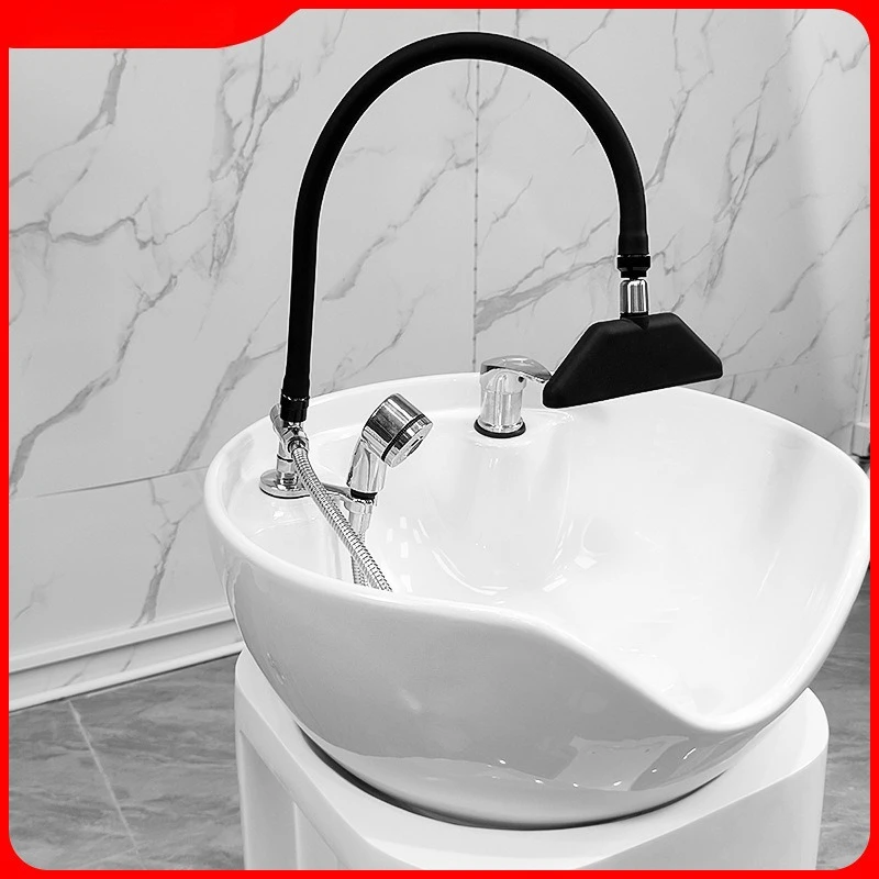 Carbonated Spring Scalp Hair Care Machine Waterfall Shower Faucet Water Circulation Salon Household Hair Treatment Equipment
