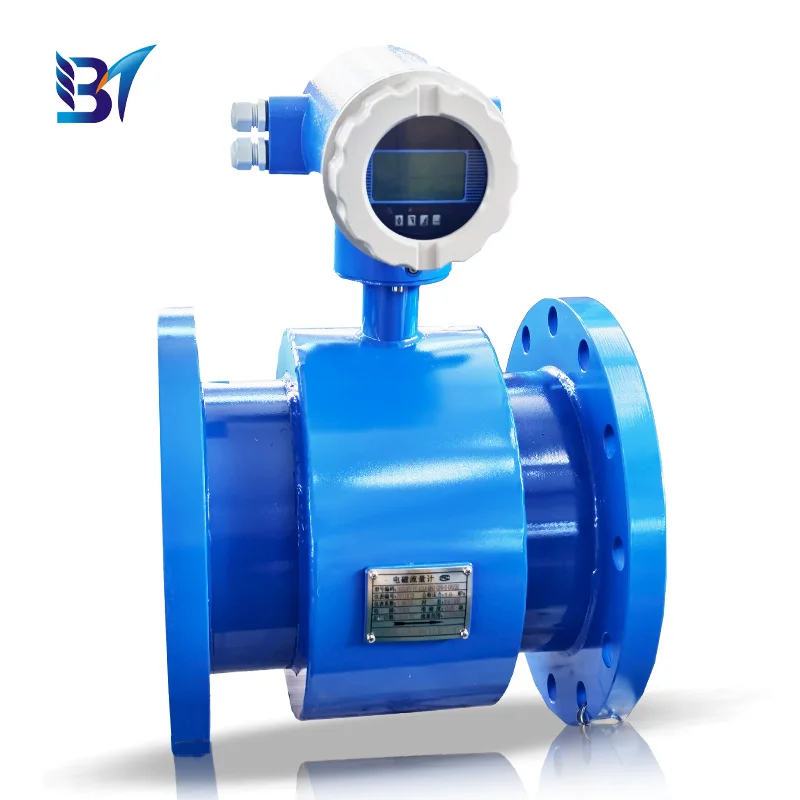 Insert Type Electromagnetic Wastewater Flowmeter DN50 Water Flow Magnetic Flow Meter