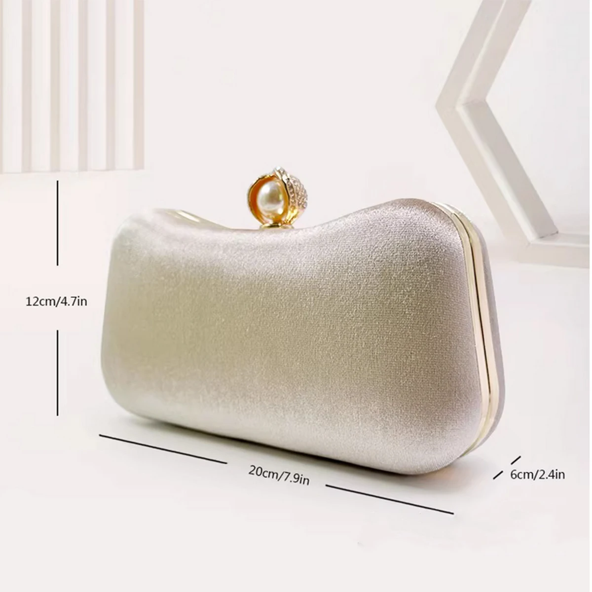 Dasein Women Evening Purses Clutch Bags Formal Party Clutches Wedding Purses Cocktail Prom Handbags