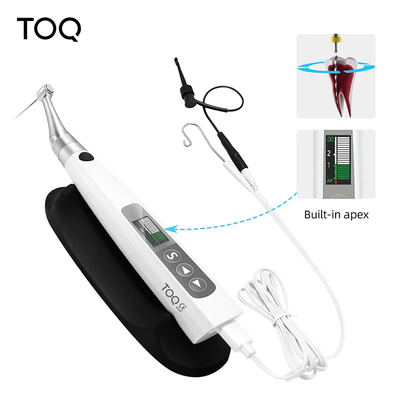Dental Endodontic Motor With Apex Locator 2 IN 1 Endo Motor 16:1 Contra Angel For Root Canal Treatment Basic Dental Instrument