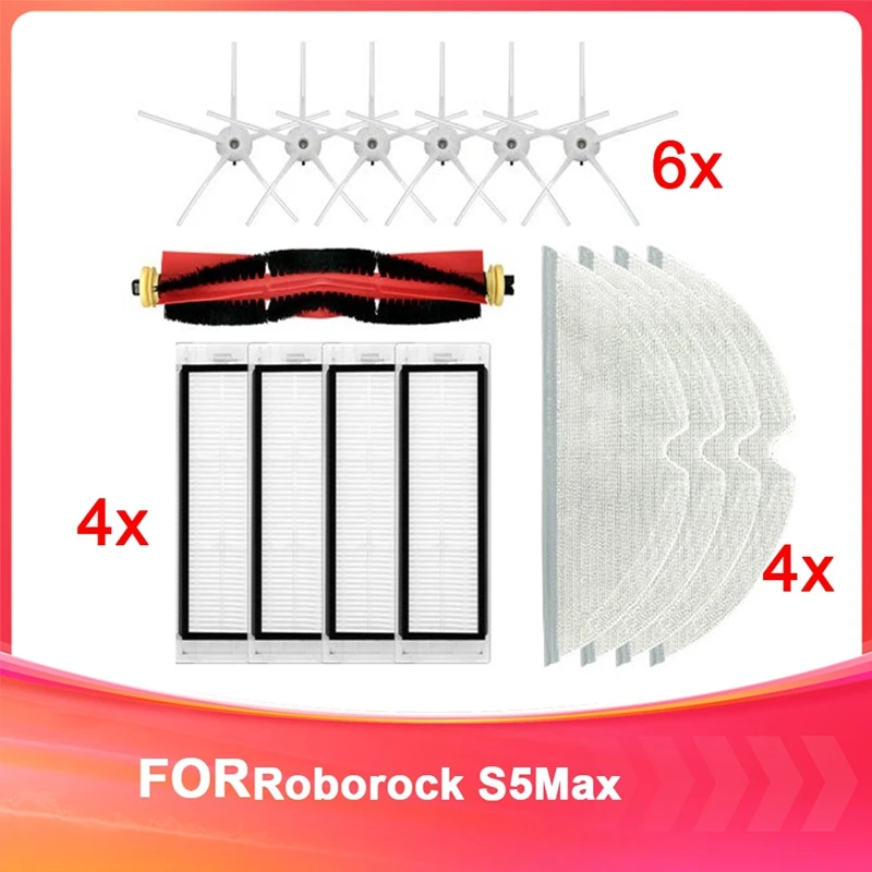 For Roborock S5max Replacement Consumables Sweeper Consumables