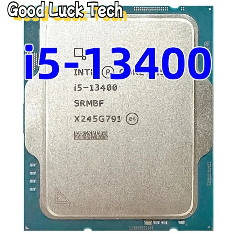 Used Original for Intel i5 13400 CPU Processor 2.5 GHz 10-Core 16-Thread 10NM 65W LGA 1700 i5-13400