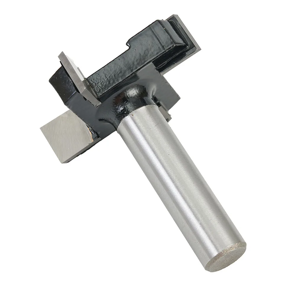 

Portable Carbide Tipped Router Bit for Wood Slab Flattening and Slotting Suitable for Wood and MDF 12 Inch Shank