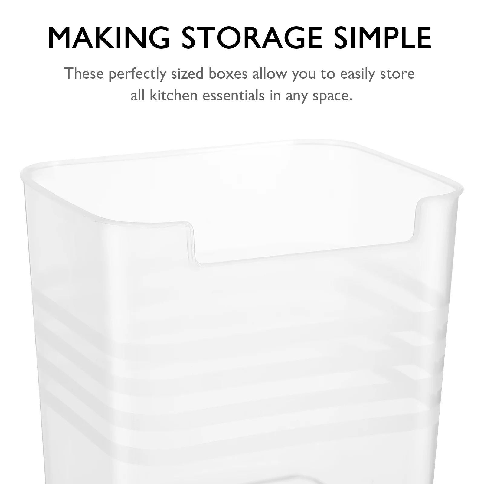 

2 Hanging Storage Racks Refrigerator Door ganizer Boxes Translucent Food Grade Plastic Fridge Side Containers Expand Space