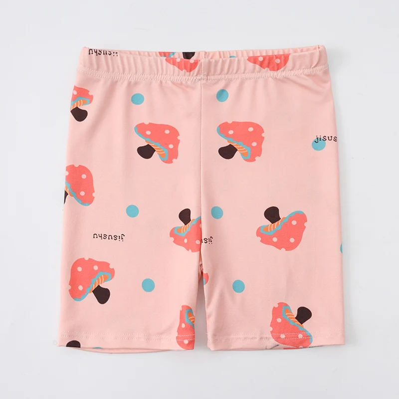 1/4 Piece Girl Summer Thin Sweet Cute Shorts Loose And Comfortable Anti-exposure Safety Pants Children's Casual Joker Home Pants