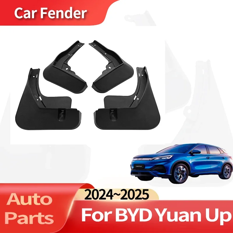 

Auto Accessories For BYD Auto Yuan Up 2024 2025 Lining Car Fender Anti-sand Splash Mud Guard Skin Punch-free Installation Tools