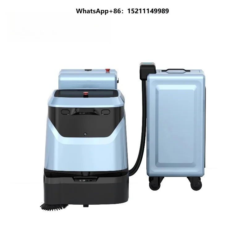 Commercial Floor Cleaning Robot 4-in-1 Sweeping Scrubbing Vacuuming