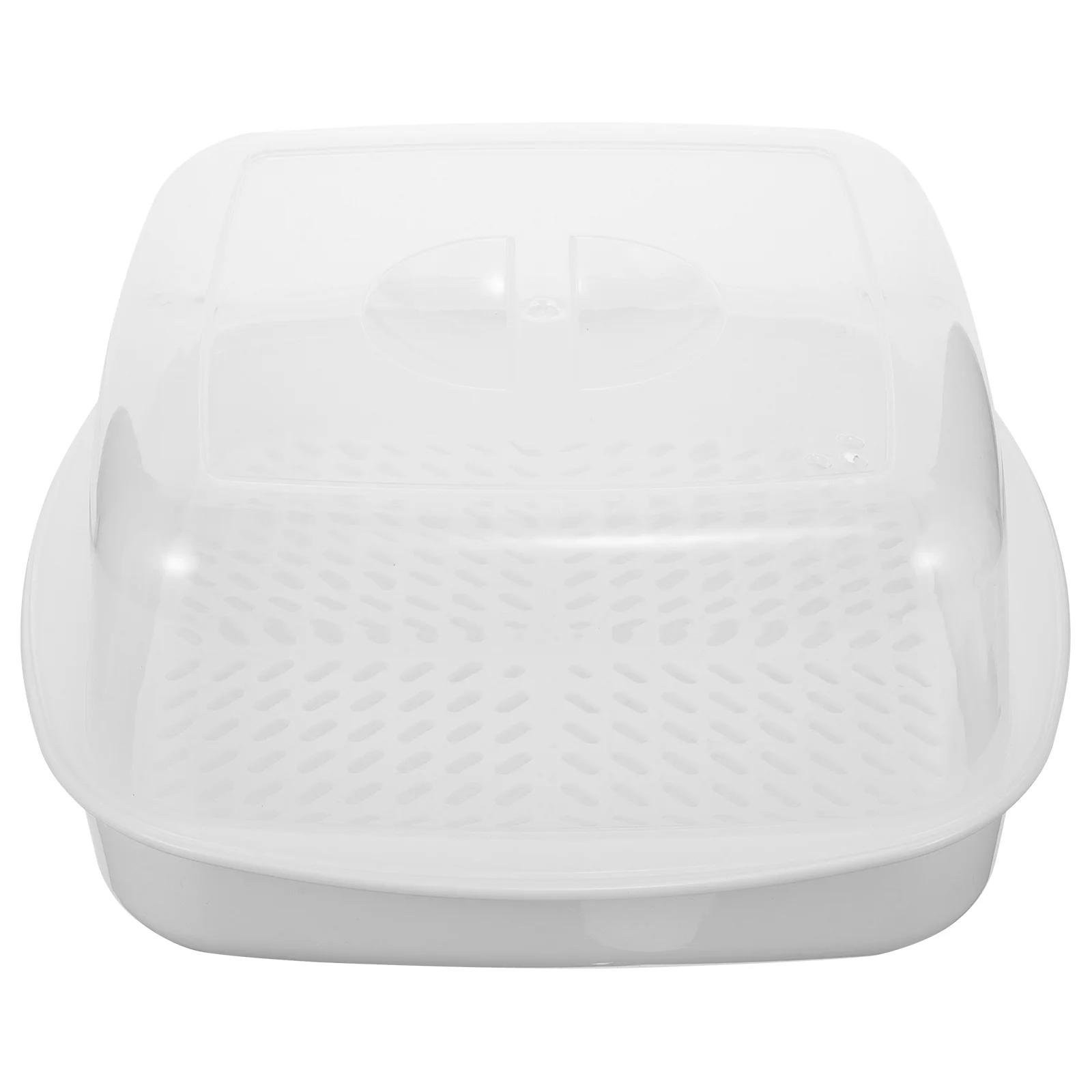 

Steam Microwave Steamer Food Containers with Lids Cooking Cover for White Kitchen