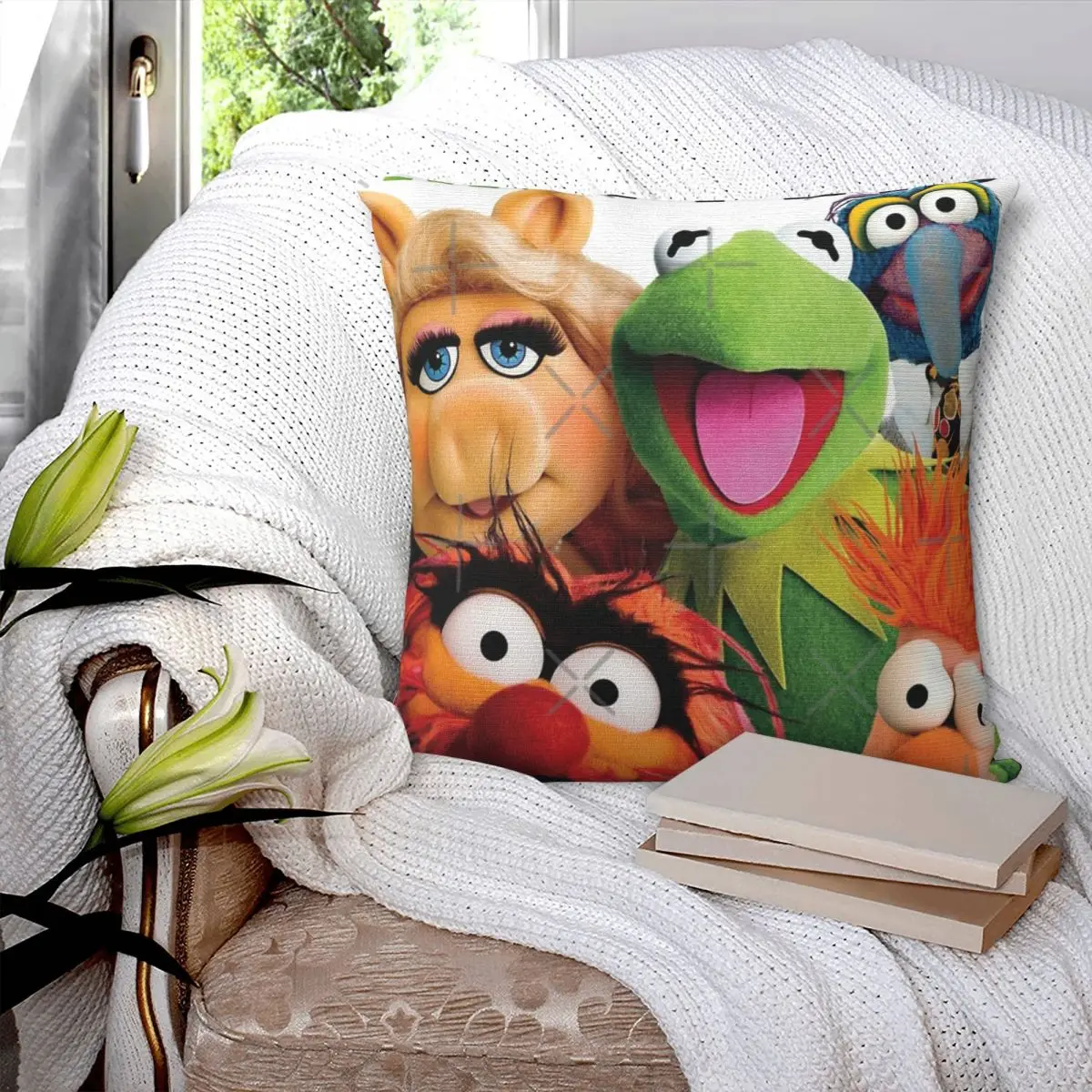 Muppets 4 Pillowcase Cushion Sofa Pillow Cushion Cover Home Decor Customizable