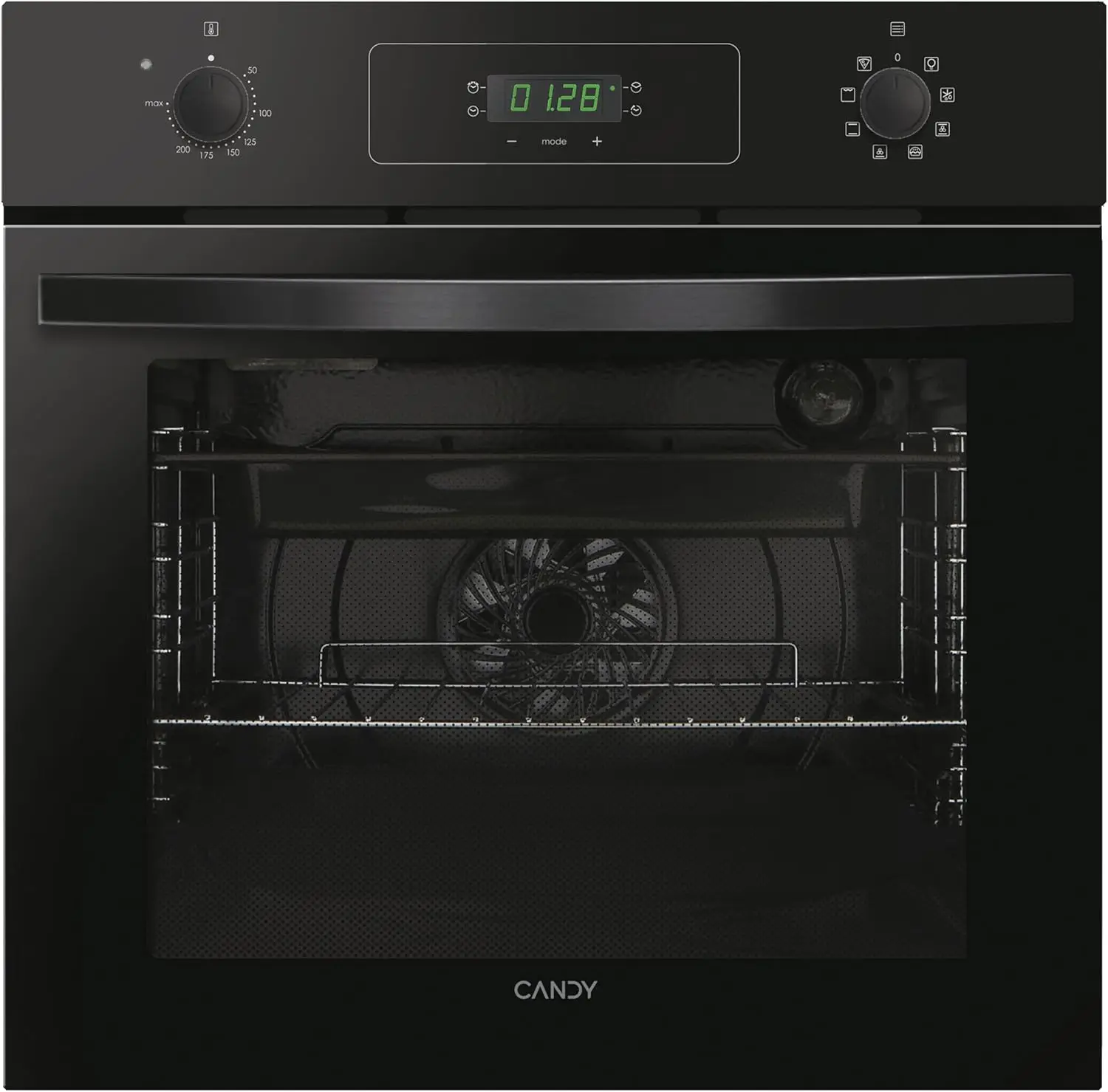 Horno Multifunción Idea FIDCP N615 L, 65L, 1 Bandeja y 1 Rejilla, Ventilador Radial, Limpieza Activa