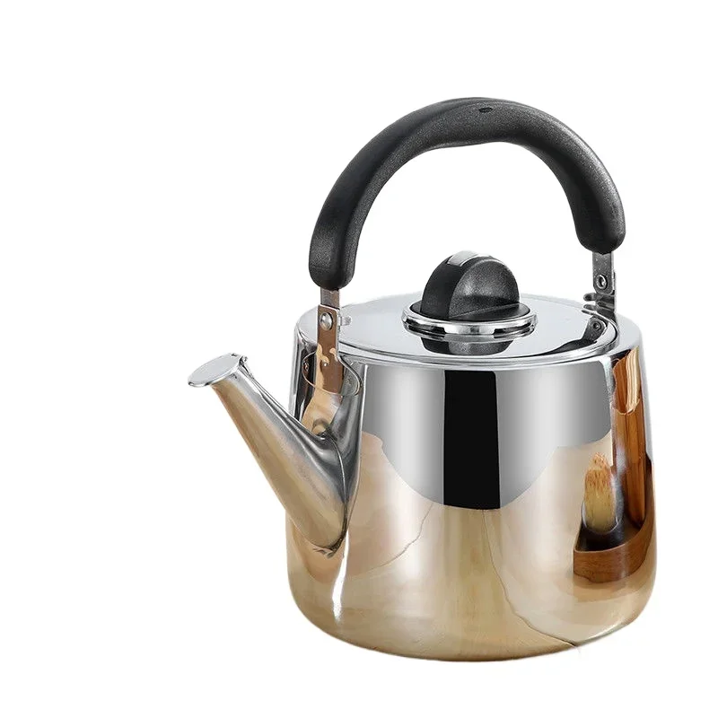 2L/3L/4L Thickened Whistle Kettle 304 Stainless Steel Rapid Heating Boiling Water Pot For Home Tea Kettle