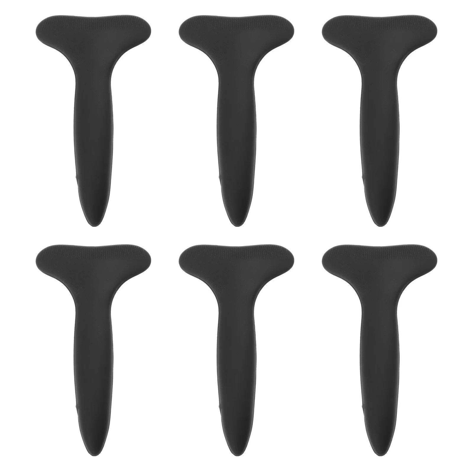 

6Pcs Eyebrow Scraper Silicone Brow Grooming Tool Easy to Use Smooth Skin Safe for Beginners Professionals Women