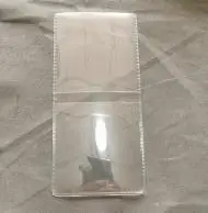 50pcs Coin Storage Bag PVC Transparent Medal Pocket Clear Portable CoinSleeves Plastic Display Banknote