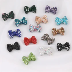 Colorful Bow Classic Soft Clay Straight Hole Beads DIY Phone Keychain Necklace Accessories