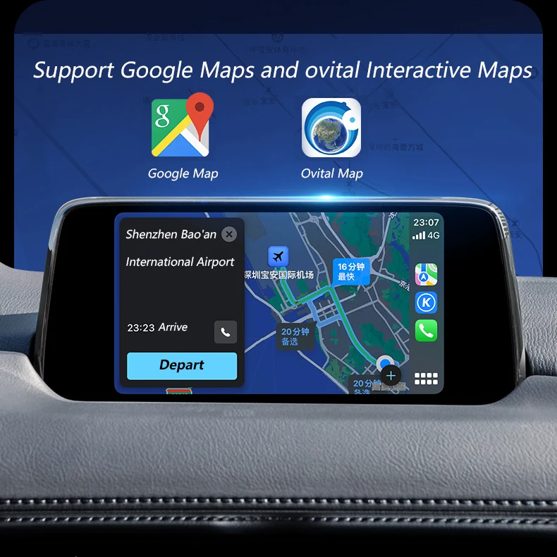 P2 Kabelgebundener Carplay Android Auto Adapter für Nachrüstung Mazda 2 3 6 CX3 CX5 CX8 MX5 USB HUB Kit TK78669U0C 00008FZ34 – Detail 15