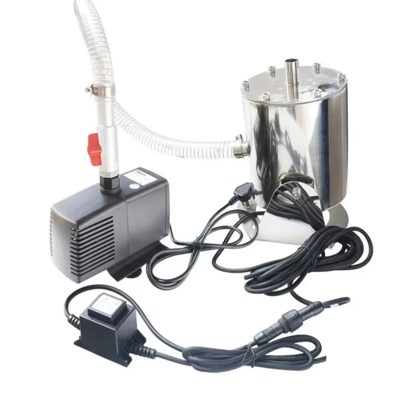 Fuente de agua musical con diodos emisores de luz (LED) DMX512 para exteriores, fuente de agua laminar para piscinas, fuente de baile.