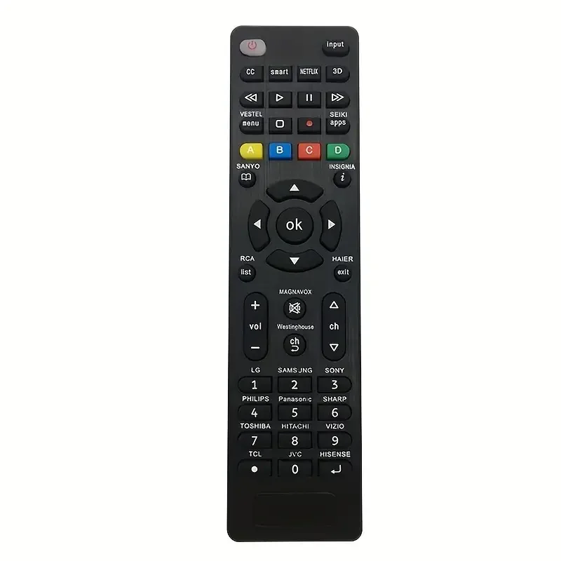 RCG008 Replacement Universal Remote Control for LG For Sony for Samsung for Panasonic ForToshiba For Philips No Light