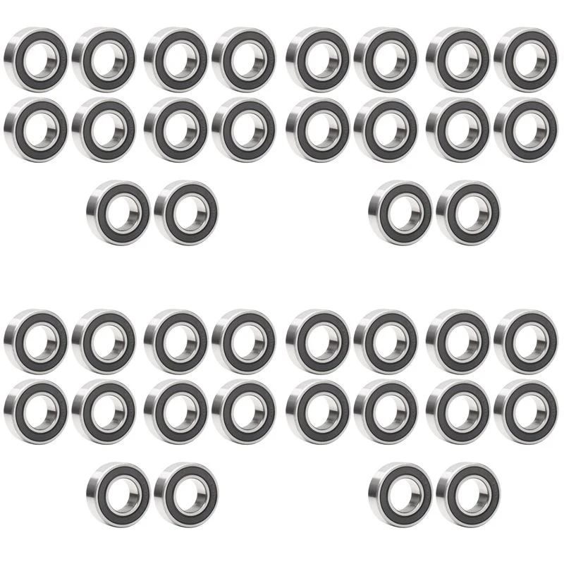 T22C 40PCS Bike Bicycle Hub Bottom Bracket Bearings 163110 2RS (16X31x10mm) For Giant Mountain Bike Bicycle Accessories