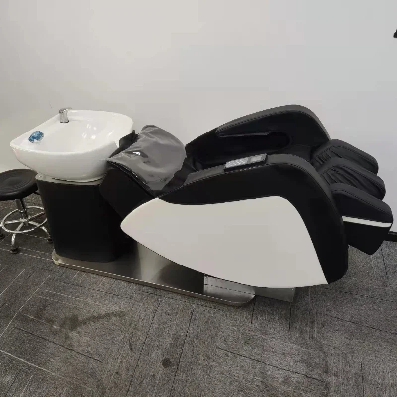 

Тайский массаж, кресло-шампунь с постоянной температурой и подогревом для волос, автоматическая интеллектуальная массажная промывочная кровать