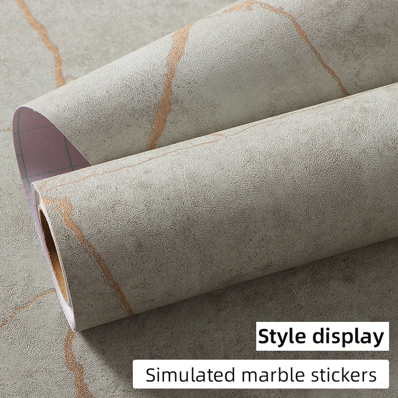 Adesivi da appoggio per armadietto in arenaria verde grigia, autoadesivi, impermeabili, ricondizionati, resistenti all'olio e antiscottatura, re