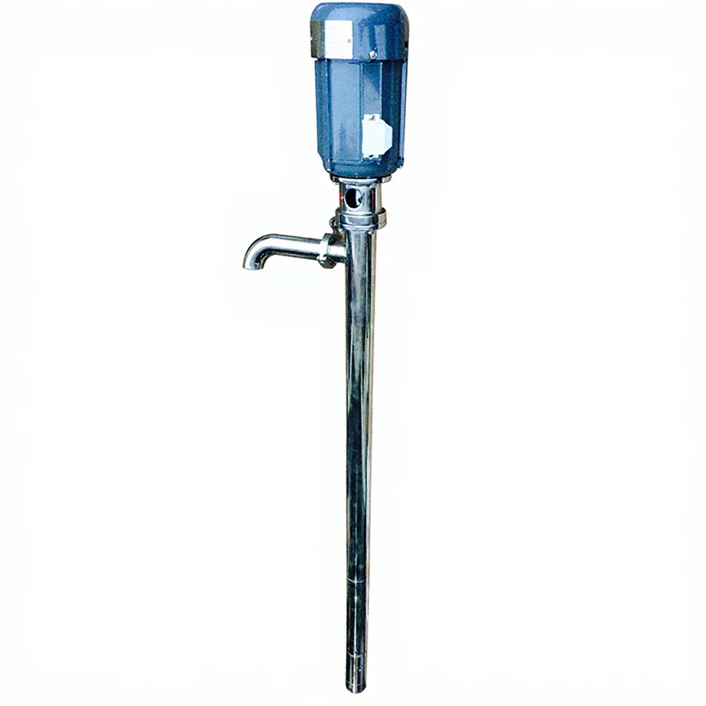 Stainless Steel Vertical Screw Pump Low Pressure Suction Drum Mono Pump for High Viscosity Material