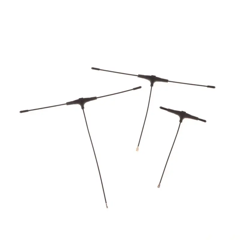 2 قطعة 915 ميجا هرتز 2.4 جيجا هرتز T-نوع هوائي IPEX1 UFL موصل ل IPEX1 متوافق مع TBS نانو استقبال RC طائرة بدون طيار FPV