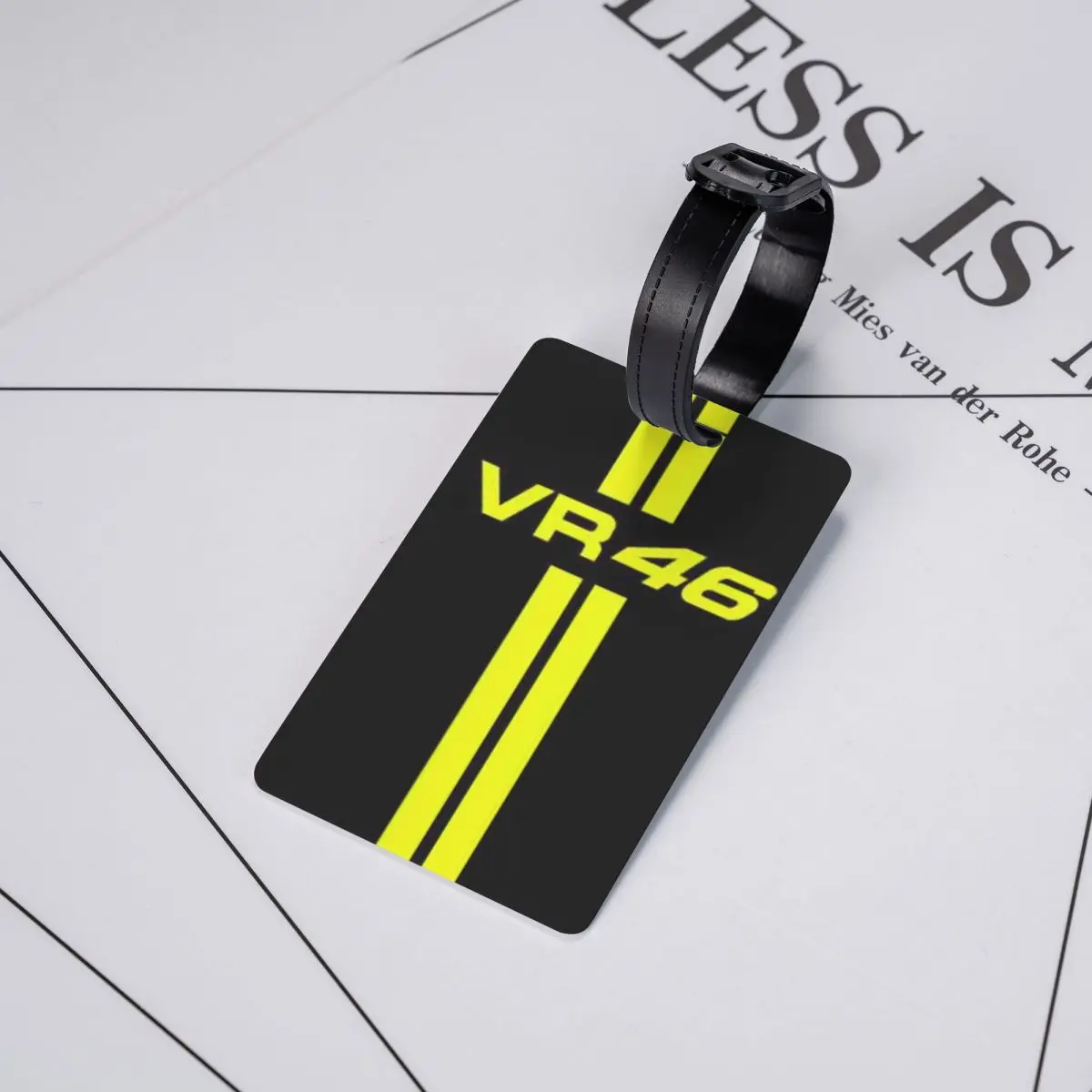 

Бирка для багажа Moto-GP Rossi-Race VR46 для мотоциклов и мотокросса, держатель для идентификационной этикетки, адресной ярлыка, для чемодана и дорожной сумки