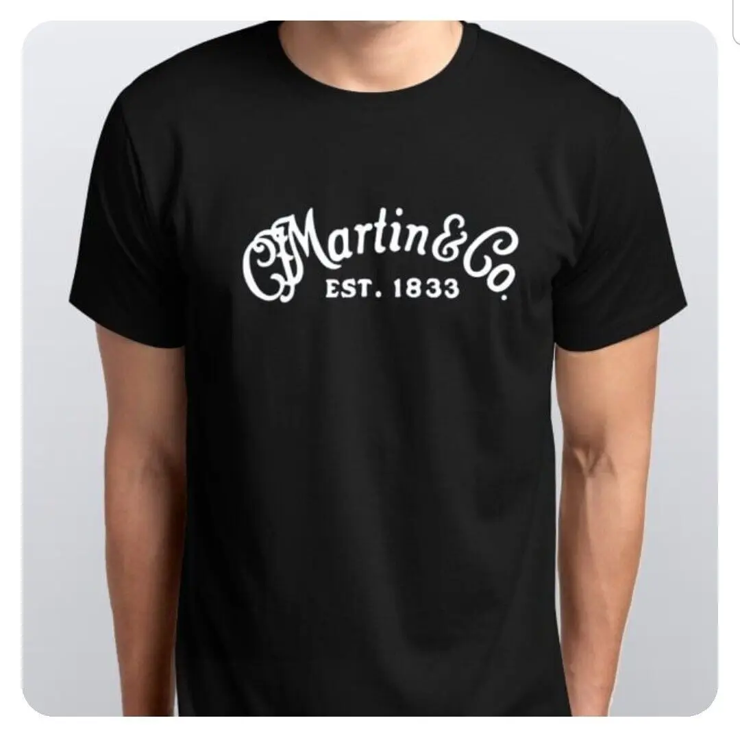 Martin Guitars New T-Shirt All Sizes Black White