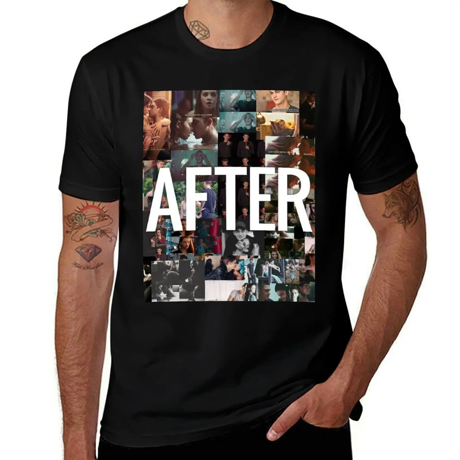 AFTER MOVIE - ANNA TODD - HESSA T-Shirt Urban Style Print T-Shirt