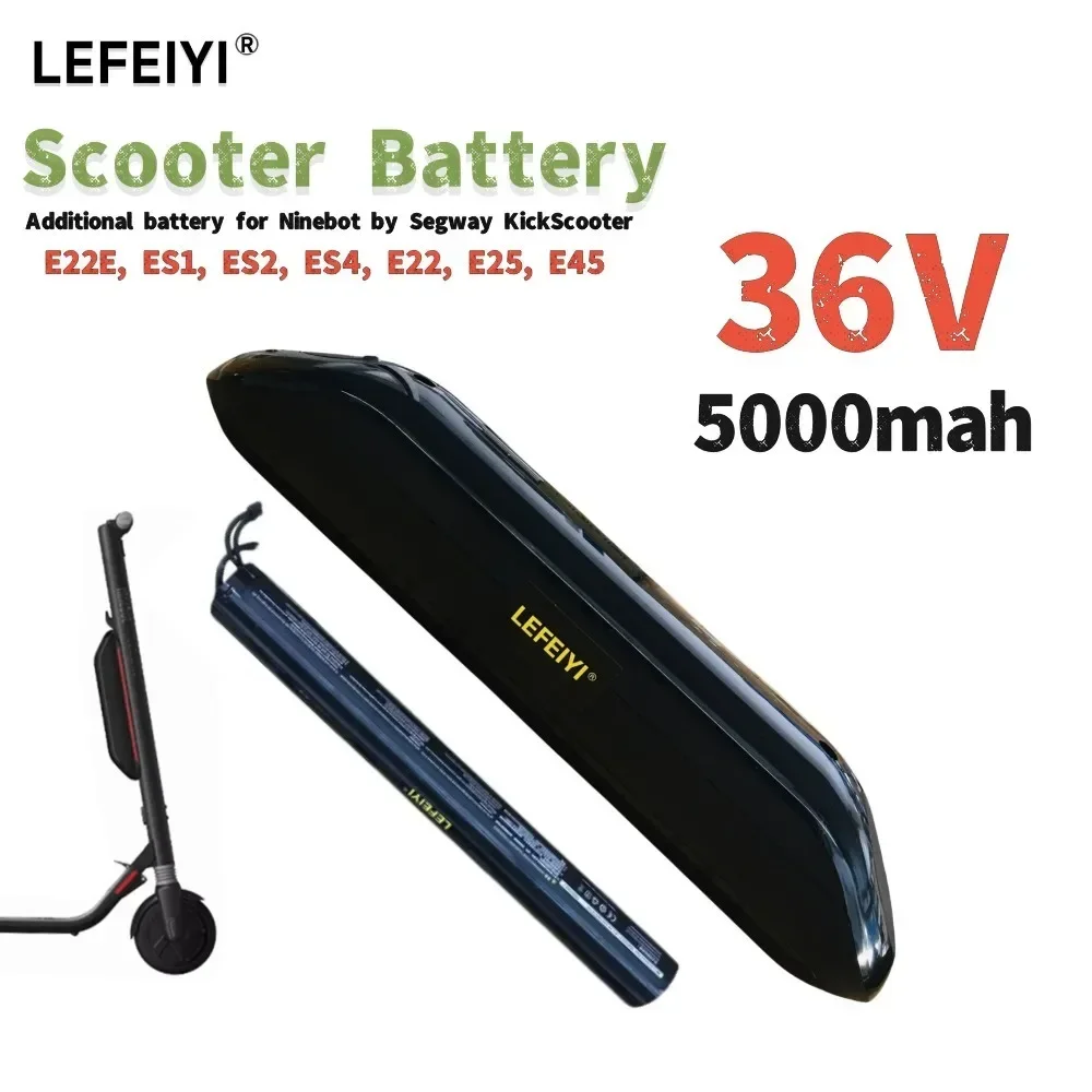 For Ninebot Segway External Extended Battery Skateboard Power Supply 36V 5200mAh Ninebot Segway ES1 ES2 ES4 E22