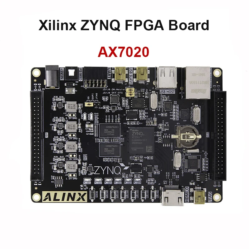 Alinx AX7020 Xilinx Zynq 7000 Arm Soc Xc7z020 Fpga Board 7000 7020 Ai Pynq Python
