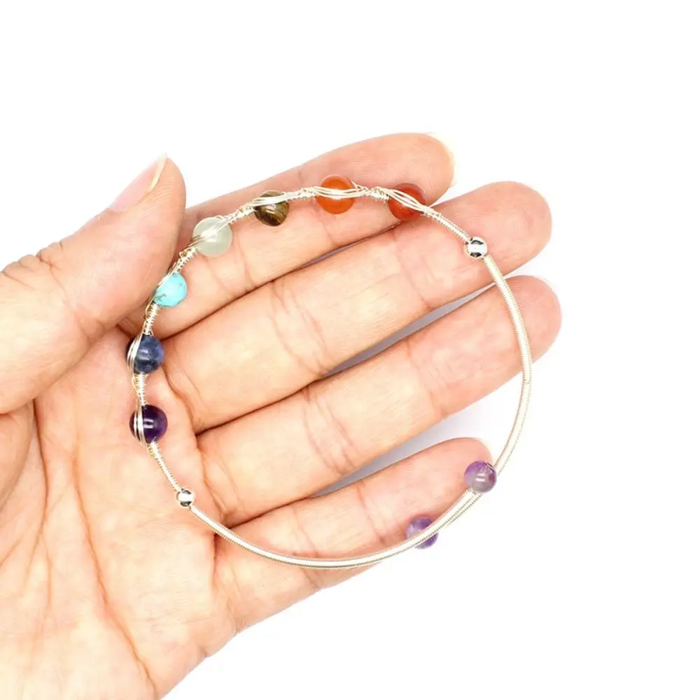 Adjustable Crystal Bead Energy Bracelet