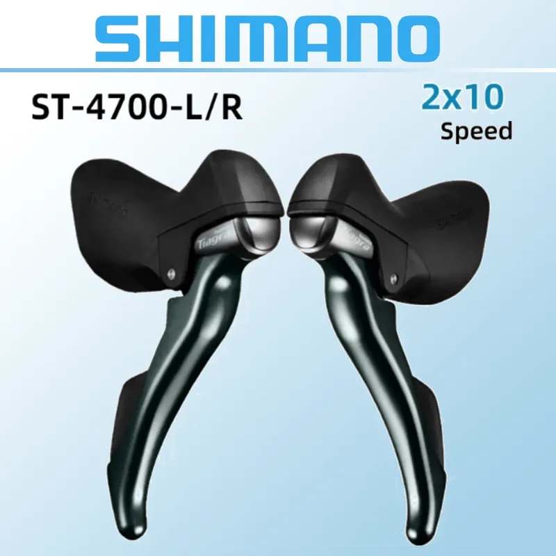 SHIMANO TIAGRA ST-4700 Shifter 2x10 Speed DUAL CONTROL LEVER -SLR-EV Shift Lever ST-4700-L 2S/ST-4700-R 10S For Road Bike Parts