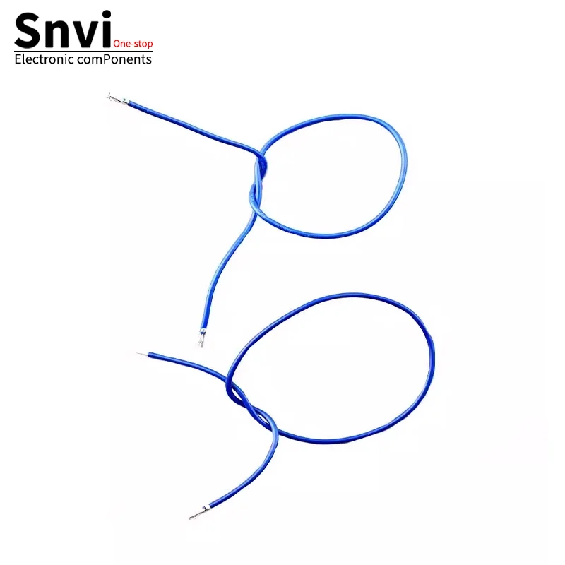 PH2.0 Terminal Wire - Red, Black, Yellow, Green, Blue, White Single-Ended with Spring Contacts, Electronic Power Connection Wire