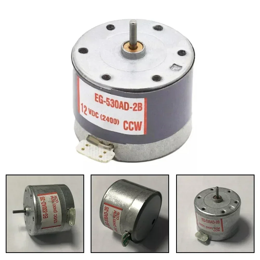 1PC EG-530AD-2B Spindle Motor DC 12V CCW Tape Recorder Audio Capstan Motor Tool Parts For Casette For CD Player For CD-ROM